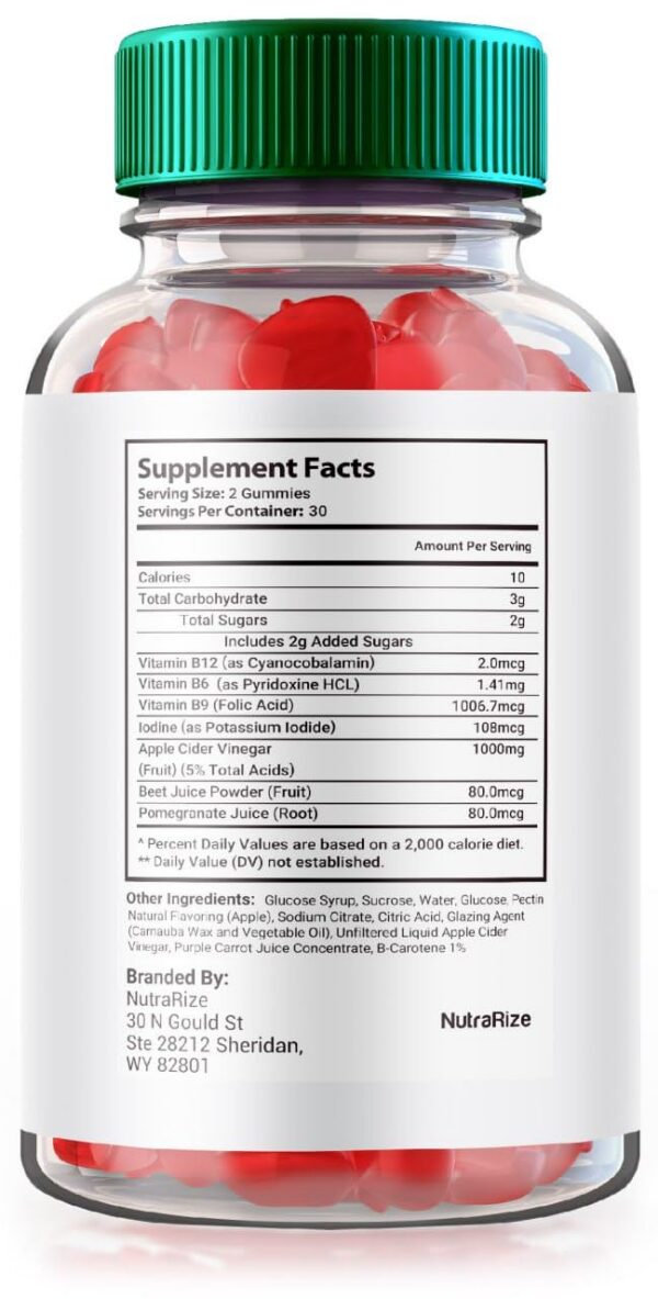 Frasco gomitas Keto IQ ACV para control de antojos y metabolismo