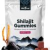 Frasco de gomitas KIKI Green Shilajit Himalayo sabor frambuesa