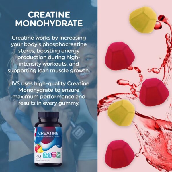Version 1.0.0 Envase gomitas creatina LIVS 5 gramos por porción