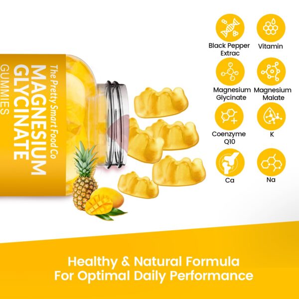 Etiqueta del frasco sabor Mango Piña