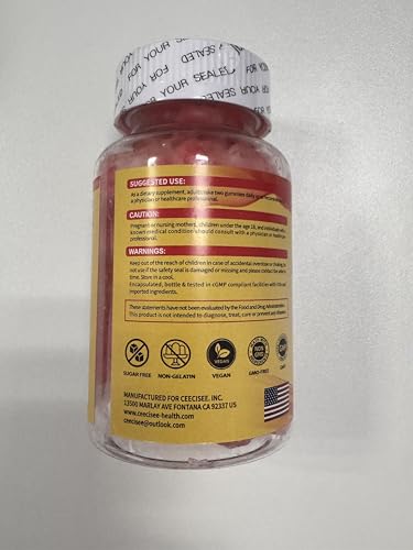 Frasco de gomitas metiladas Ceecisee