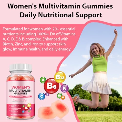 Frasco gomitas multivitamínicas para mujeres KITNOBLIS