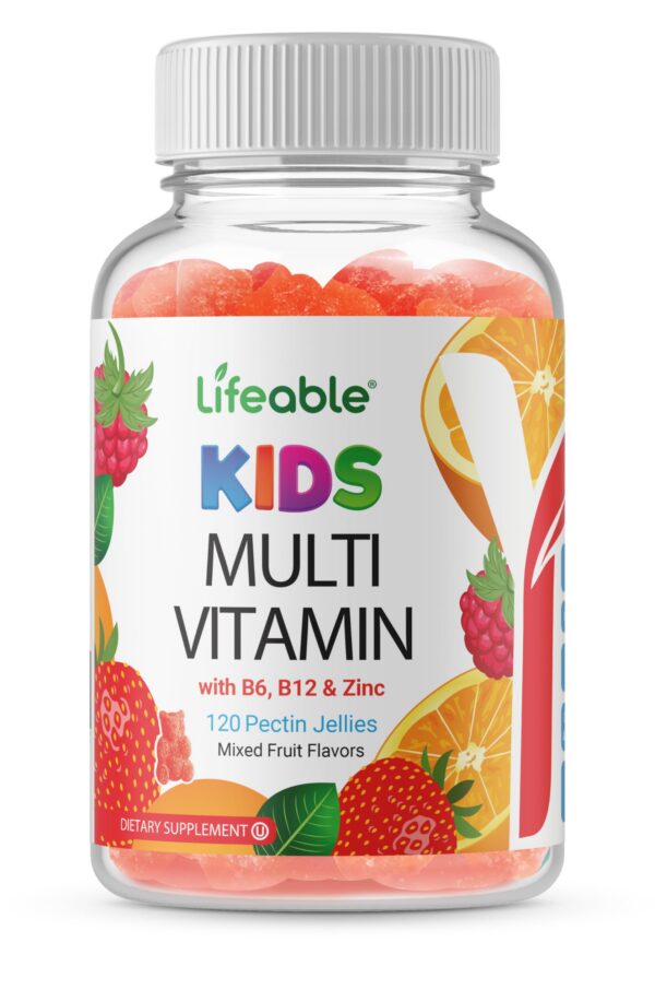 Frasco gomitas multivitamínicas sin gluten para niños Doctors Finest 120