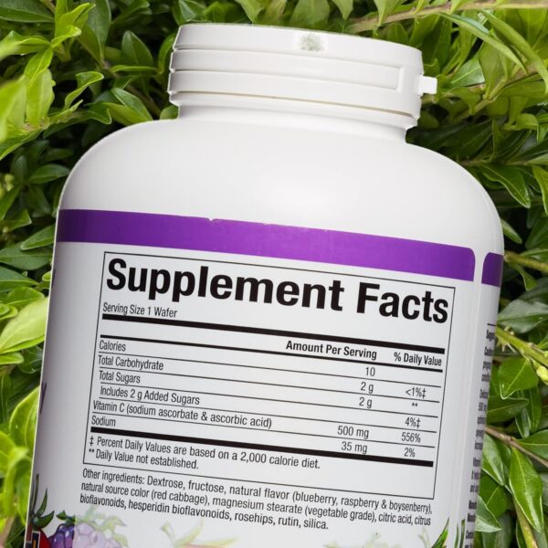 Frasco gomitas Natural Factors vitamina C para niños