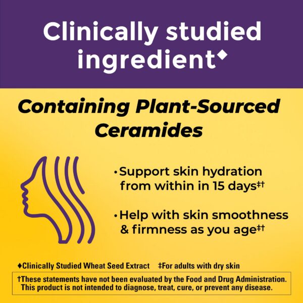 Frasco gomitas hidratantes Nature Made con biotina y vitamina C