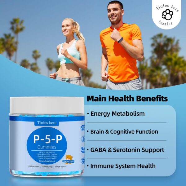 Frasco gomitas P5P sabor uva