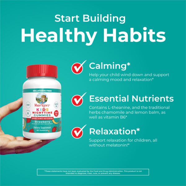 Frasco gomitas relajantes para niños MaryRuth