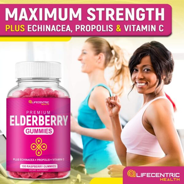 Frasco con gomitas LifeCentric Health