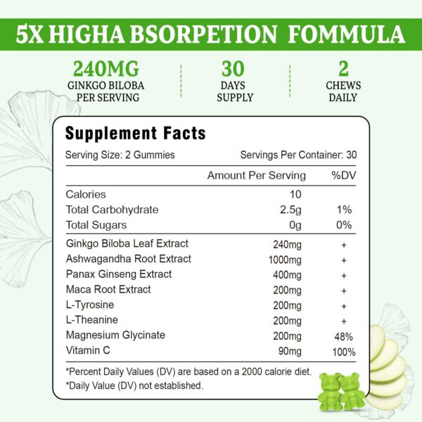 Frasco y gomitas Vazatisi para mejorar enfoque y ánimo