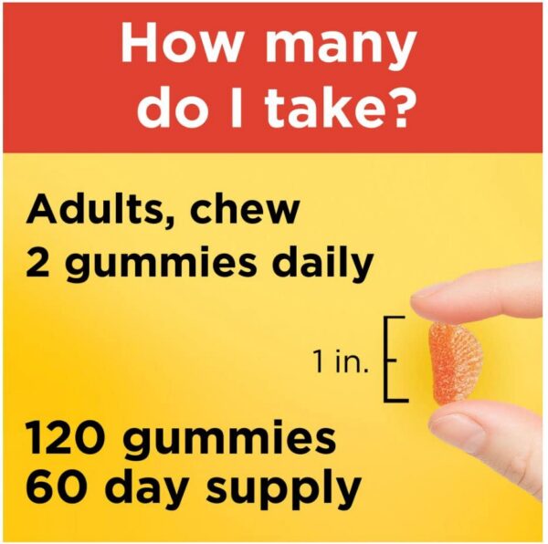 Frasco de gomitas vitamina c 250 mg