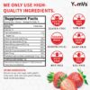 Frasco de YUM-V'S B Complex Gummies