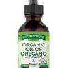 Version 1.0.0 Frasco de gotas líquidas de aceite de orégano orgánico Nature's Truth