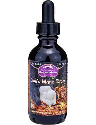 Frasco gotas Dragon Herbs Melena de León 2 onzas