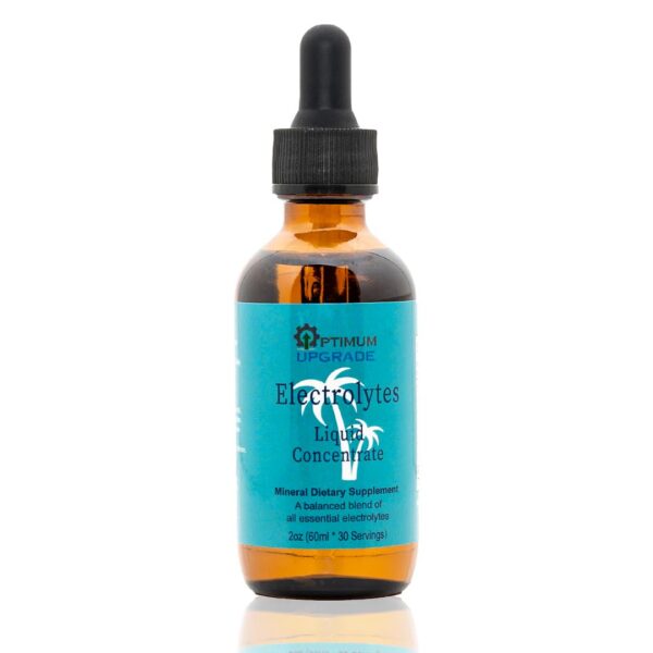 Frasco frontal de gotas de electrolitos sin azúcar