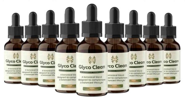 Frasco de gotas Glyco Clean bienestar herbal 60 ml