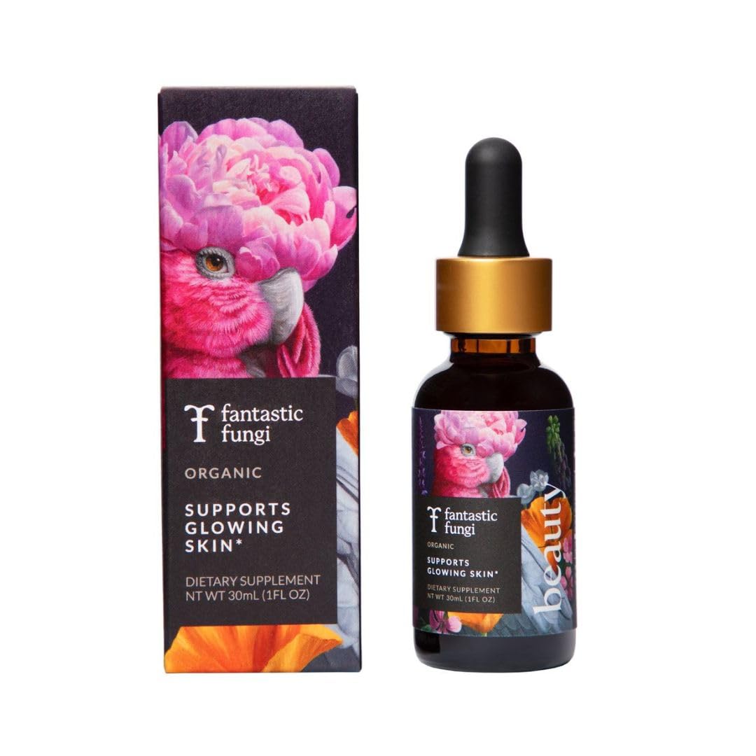 Fantastic Fungi Beauty Elixir Suplemento Orgánico Hongos 30 Dosis