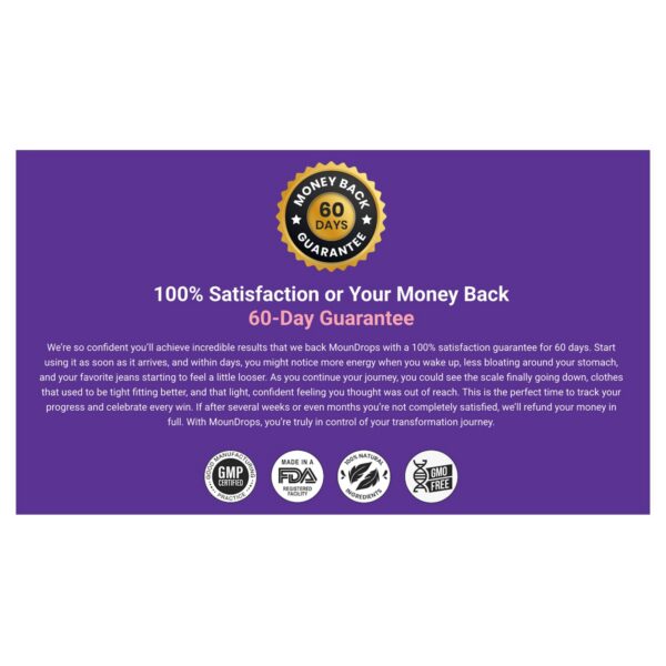 Version 1.0.0 Frasco gotas MounDrops para mantener energía y fitness