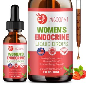Frasco de gotas superalimento endocrino para mujeres Migcopat