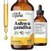Version 1.0.0 Frasco de gotas Wild & Organic Ashwagandha 4 fl oz