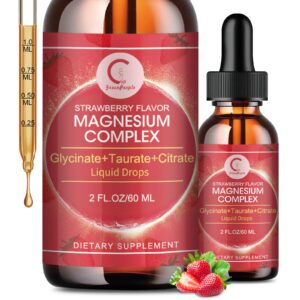 Frasco con gotero de gotas de magnesio