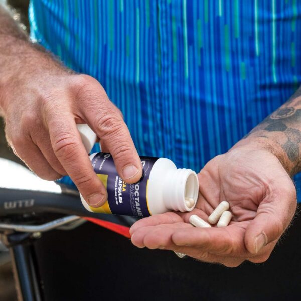 Frasco GU Roctane BCAA Cápsulas