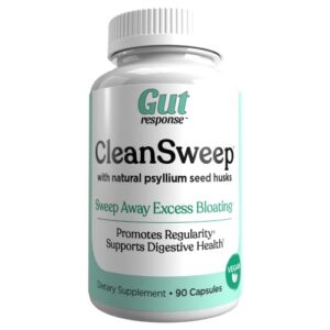Version 1.0.0 Frasco Gut Response CleanSweep cápsulas para salud digestiva