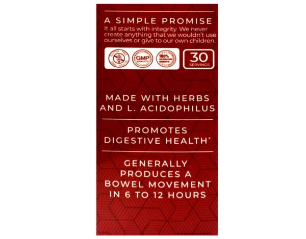 Frasco Health Plus Super Colon Cleanse cápsulas detox