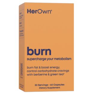 Frasco de her own Boost suplemento para energía y metabolismo