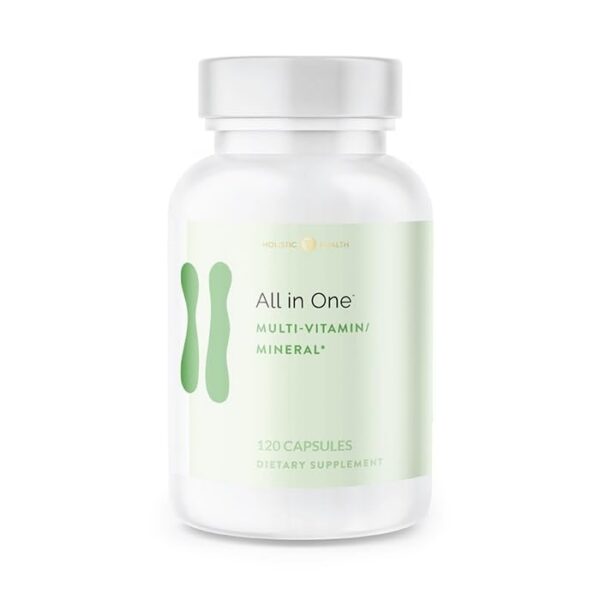 Frasco Holistic Health multivitamínico 120 cápsulas