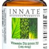 Frasco INNATE Response vitamina d3 5000 ui 60 cápsulas