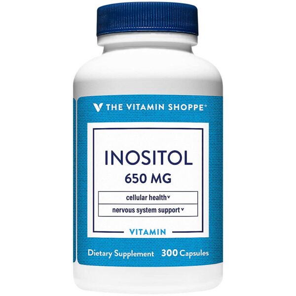 Frasco de Inositol 650mg The Vitamin Shoppe