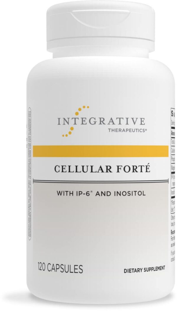 Frasco Integrative Therapeutics Cellular Forte IP-6 Inositol 120 cápsulas