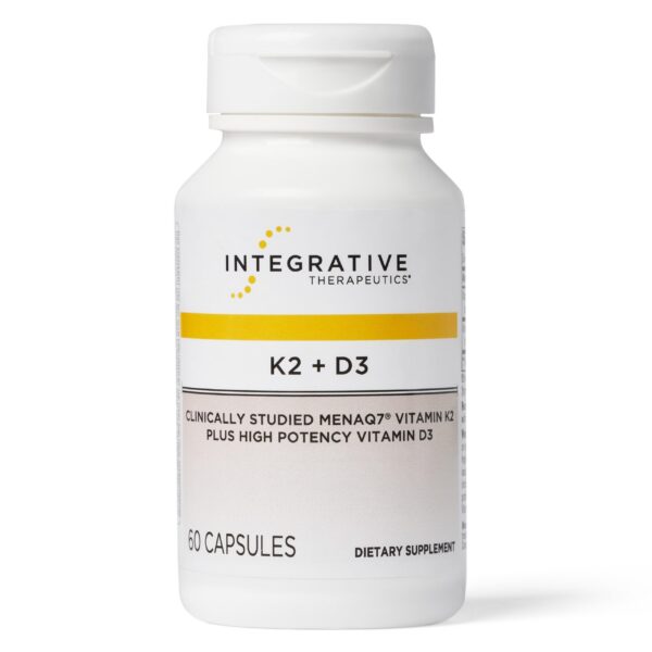 Frasco integrative therapeutics k2 d3 apoyo cardiovascular y óseo