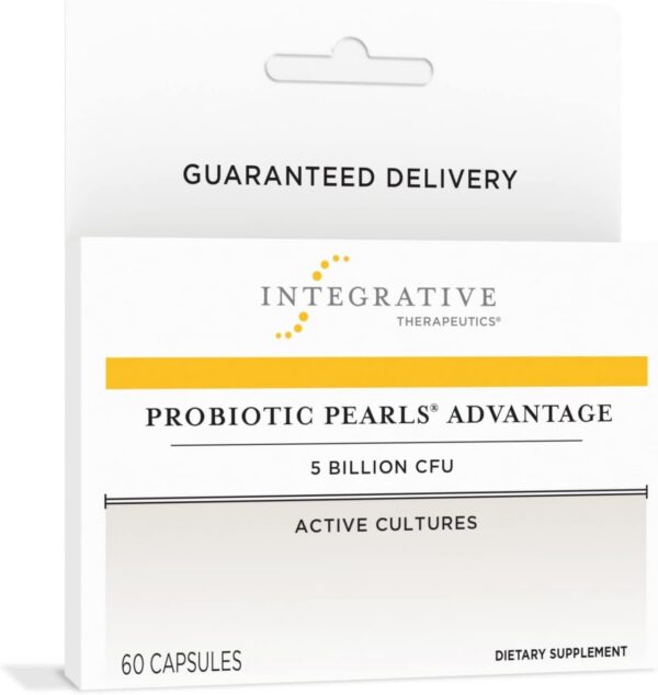 Frasco Integrative Therapeutics Probiotic Pearls para salud digestiva