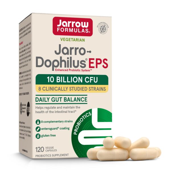 Version 1.0.0 Etiqueta Jarrow Formulas Jarro-Dophilus EPS probióticos