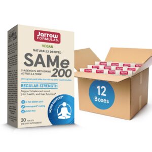 Version 1.0.0 Frasco Jarrow Formulas SAMe 200 mg para salud hepática y articular