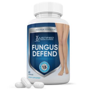 Frasco Justified Labs Fungus Defend 60 cápsulas probióticas