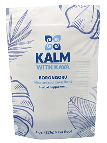 Frasco KALM Kava Borongoru micronizado 4 oz