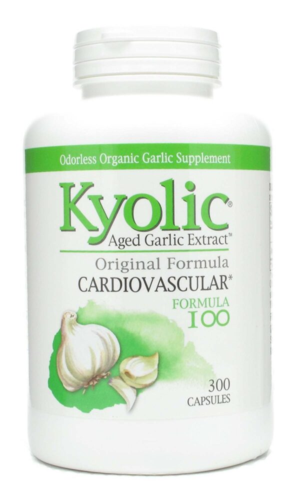 Frasco Kyolic fórmula 100 con 300 cápsulas sin olor