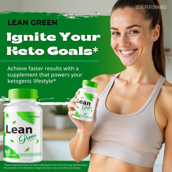 Frasco LeanGreen Keto