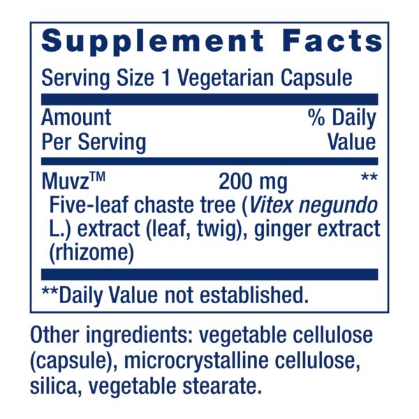 Frasco Life Extension cápsulas para rigidez en espalda baja
