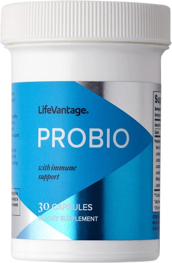 Version 1.0.0 Frasco LifeVantage ProBio 30 cápsulas suplemento probiótico intestinal
