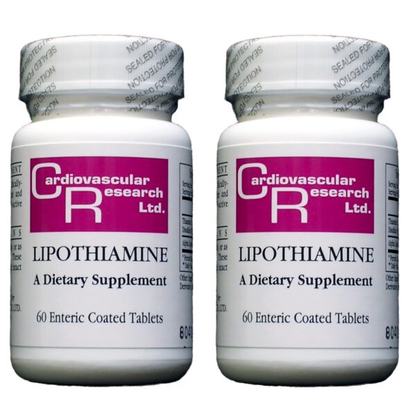 Frasco Lipothiamine Vitamina B1 Alpha-Lipoico