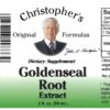 Version 1.0.0 Frasco líquido Goldenseal Christopher's Original Formulas 2 onzas