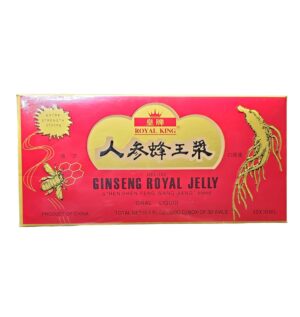 Frasco líquido oral Royal King Ginseng Royal Jelly 60 viales