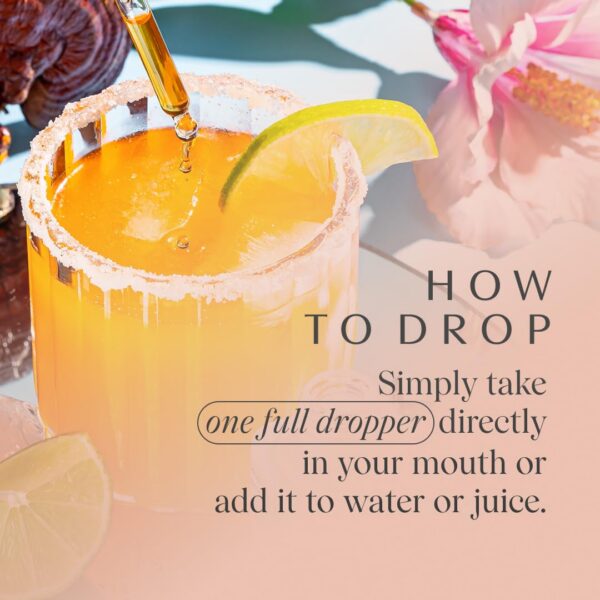 Frasco con lista de ingredientes