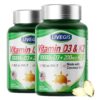 Frasco LIVEGIS Vitamina D3/K2 Softgels - Frente