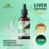 Frasco de Liver Support NAC 360 con extractos para detox hepático
