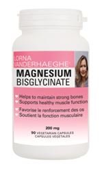 Frasco de Lorna Vanderhaeghe Bisglicinato de magnesio