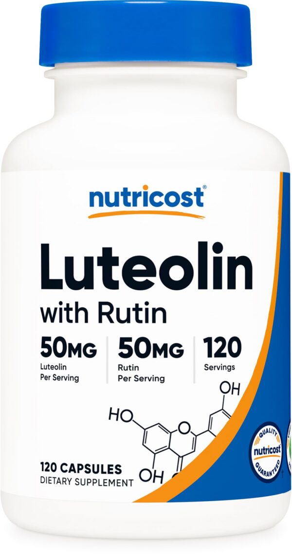 Frasco de Luteolina con Rutina Nutricost